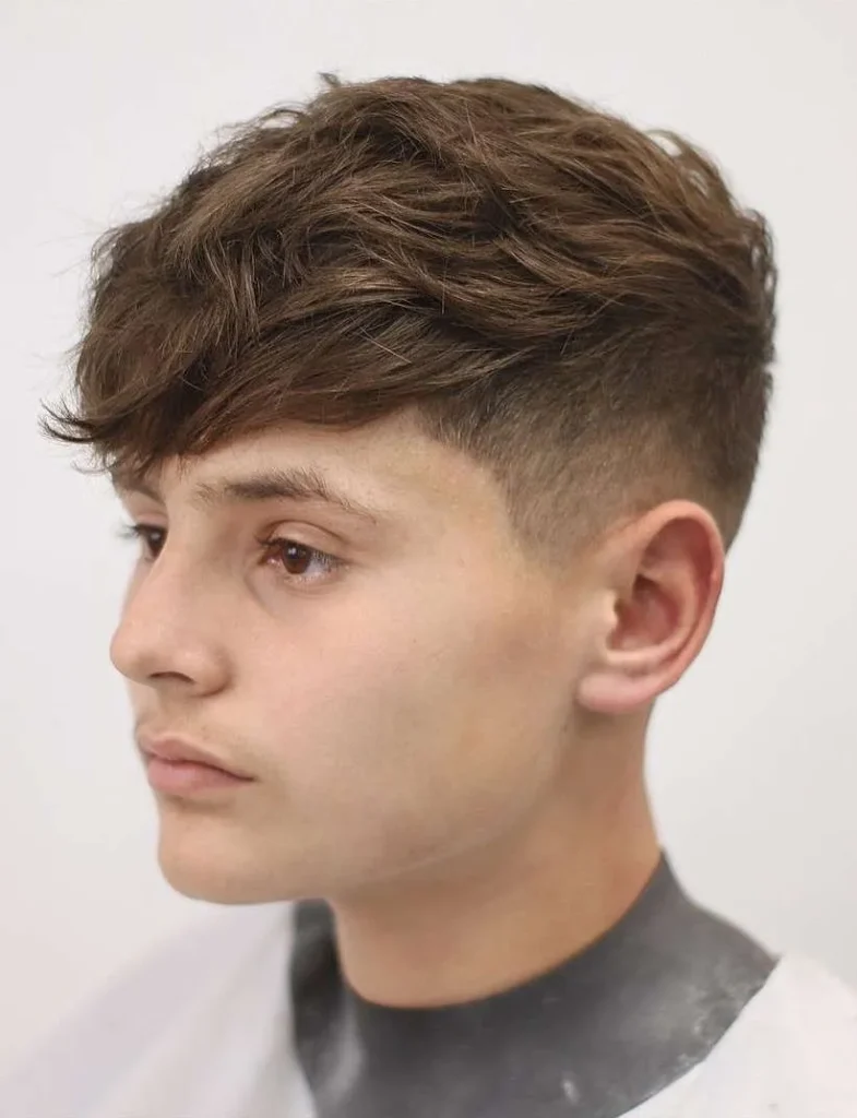 Medium Fringe Haircut Male