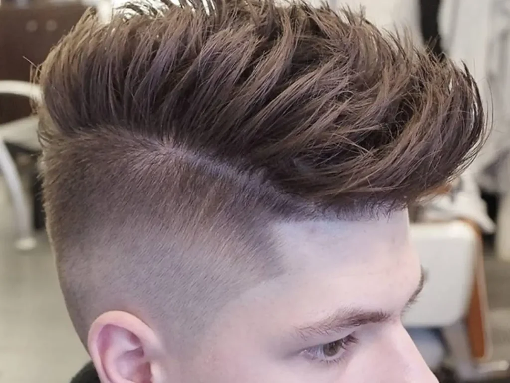The Short Pmpadour Haircut